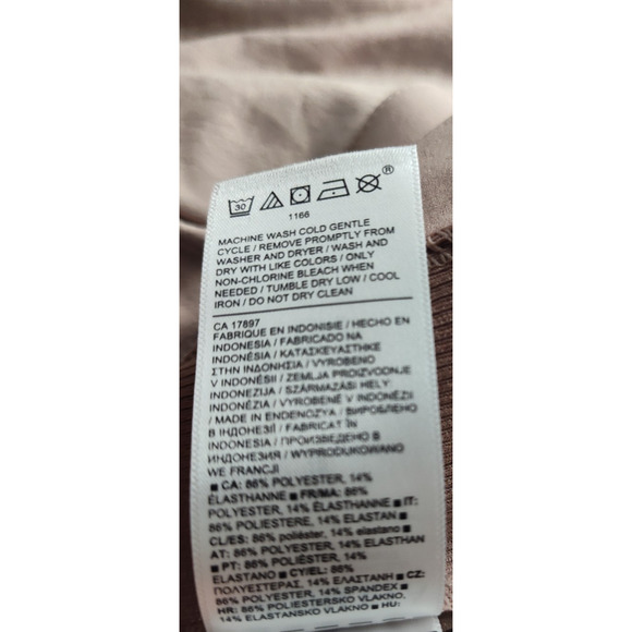 Athleta Light Pink Brooklyn Textured Women's Ankle Pant Size 18 - Picture 8 of 9